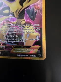Alakazam EX 125/124 Fates Collide Secret Rare Holo Full Art Pokemon Card MP+/LP- - Image 4