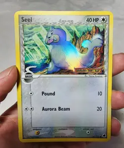 Seel (Delta Species) 62/101 Dragon Frontiers Reverse Holo Pokemon Card NM - Image 1