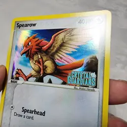 Pokemon Card TCG Spearow Reverse Holo Stamped EX Crystal Guardians 61/100 - Image 4