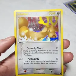Pokemon Stantler EX Unseen Forces Stamped Reverse Ultra Rare Holo Card 2005 - Image 2