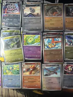 Pokemon Black Bolt & White Flare Reverse Holo Pokeball Pattern 44 Card Lot NM - Image 3
