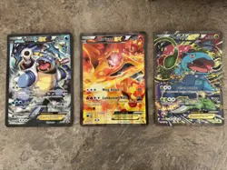 Pokemon XY Jumbo EX Cards Pikachu Charizard Blastoise Venusaur Set XY121- XY124 - Image 2