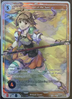 Kiseki Trails Card Estelle Bright [Child Of The Sun] 01-023 Super Rare English - Image 1
