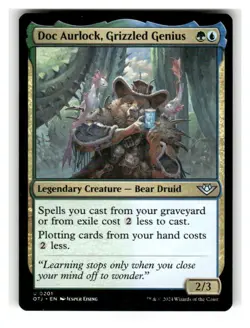 Doc Aurlock, Grizzled Genius 201 Outlaws of Thunder Junction MTG - Image 1