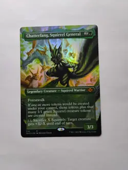 Chatterfang, Squirrel General Borderless Foil Mythic Eng #316 - Image 1