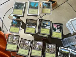 1,132 MTG LANDS LOT - 3rd - 4th - Ice Age - Tempest - Many more SEE INFO - MAGIC - Image 4