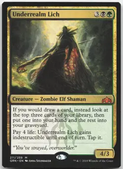 Underrealm Lich - Guilds of Ravnica - Mythic - Magic: The Gathering - Image 1