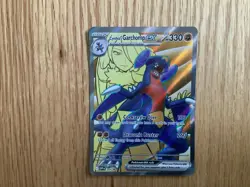 Cynthia's Garchomp SVP 204 - Full Art Holo - Pokemon Destined Rivals - NM - Image 1