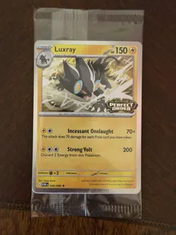 Pokemon Luxray 028/088 Best Buy Perfect Order Stamped Holo Sealed Promo - Image 3
