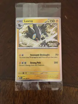 Pokemon Luxray 028/088 Best Buy Perfect Order Stamped Holo Sealed Promo - Image 5