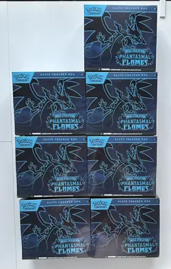 Phantasmal Flames Elite Trainer Box Pokemon TCG Brand New/Sealed x1 - Image 1
