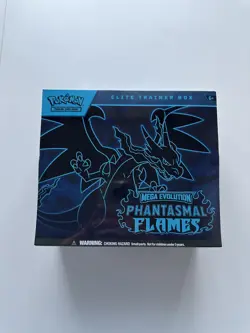 Phantasmal Flames Elite Trainer Box Pokemon TCG Brand New/Sealed x1 - Image 3