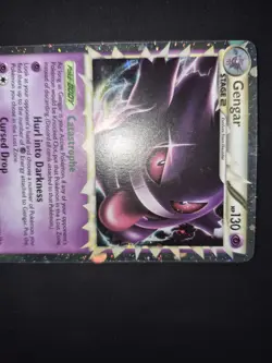 Pokemon Card Gengar Prime 94/102 HGSS Triumphant Holo 2010 - Image 4