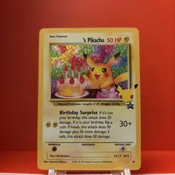 Pokemon Pikachu Holo Birthday Celebrations 25th Classic Collection NM Condition - Image 1