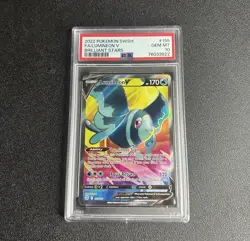 Pokemon 2022 Brilliant Stars Lumineon V 155/172 Full Art Holo PSA 10 - Image 1