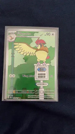 Pokemon Pidgeotto 208/197 SV03: Obsidian Flames Illustration Rare Holo Eng HP 90 - Image 1