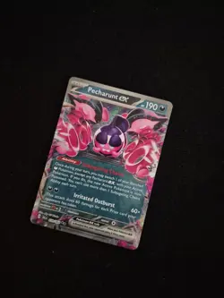 Pecharunt ex Double Rare SV: Shrouded Fable SFA 039/064 NM Pokemon TCG - Image 1