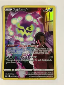 Pokemon TCG Lost Origin Trainer Gallery Spiritomb TG09/TG30 Near Mint - Image 1
