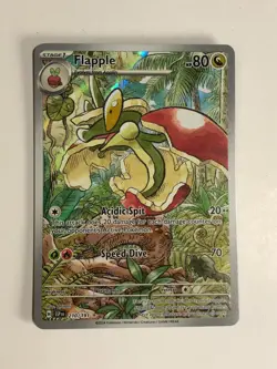 Pokemon TCG Surging Sparks IR Flapple 210/191 Near Mint - Image 1