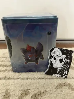 Pokemon TCG - Dark Stacking Tin - Factory Sealed From Pokemon 3 Booster Packs - Image 3