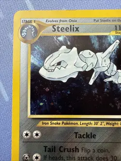 Steelix HOLO RARE 15/111 Neo Genesis VINTAGE 2000 Pokemon - Image 4