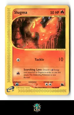 Pokemon Slugma 98/144 Skyridge Lightly Played - Image 1