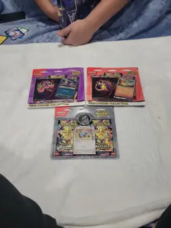 Lot Ascended Heroes Tech Sticker Collection & Blister Packs Pokemon Sealed - Image 1