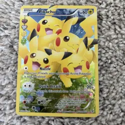 Pokemon Pikachu Full Art RC29/RC32 Generations Radiant Ultra Rare Holo 60 HP - Image 1
