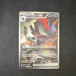 Pokemon N's Zoroark ex 185/159 Sv09 Special Illustration Rare Holo 280HP ENG - Image 1