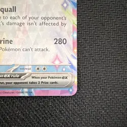 Pokemon Vaporeon ex 023/131 Prismatic Evolutions Double Rare Holo 280HP English - Image 5