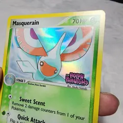 Pokemon TCG Masquerain Holon Phantoms 47/110 Reverse Holo Stamped NM - Image 4
