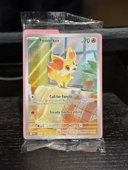 Sealed Fennekin Black Star Promo #80Chaos Rising Pokemon TCG NM - Image 1
