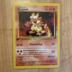 Pokemon 1st Edition Dragonair Magmar Ponyta Jynx German - Image 2