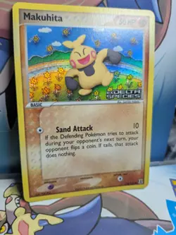 Pokemon TCG Makuhita 75/113 Reverse Holo STAMPED EX Delta Species - Image 4