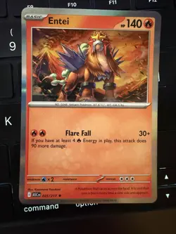 Pokemon TCG Legendary Beasts Lot (3) Entei Raikou Suicune Holo Rare NM - Image 3