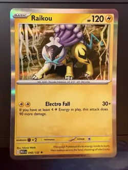 Pokemon TCG Legendary Beasts Lot (3) Entei Raikou Suicune Holo Rare NM - Image 5
