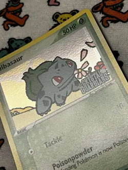 POKEMON TCG Bulbasaur 45/100 Reverse Holo - Crystal Guardians (Holo Print Error) - Image 3
