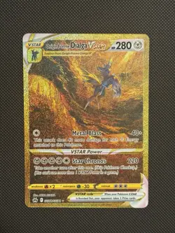 Pokemon TCG Origin Forme Dialga VSTAR Crown Zenith GG68/GG70 Mint Condition - Image 1