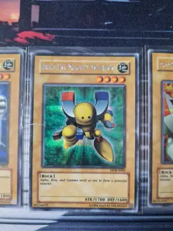 Yugioh Kartenset / Kartensammlung Selten 3x Magnet Warrior DOR E - Image 3