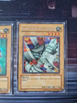 Yugioh Kartenset / Kartensammlung Selten 3x Magnet Warrior DOR E - Image 4