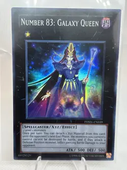 Yu-Gi-Oh Number 83 Galaxy Queen PHSW-EN039 Ultra Rare Near Mint - Image 1