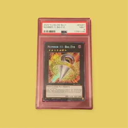 Yugioh! 2024 Number 11: Big Eye BLC1 EN001 PSA 9 - Image 1