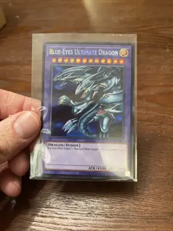 Yugioh Blue-Eyes Ultimate Dragon LCKC-EN057 Secret Rare NM - Image 1