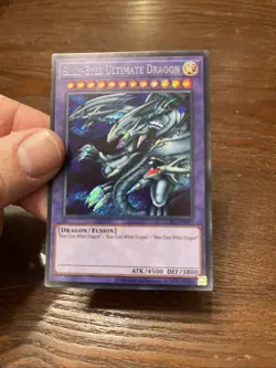 Yugioh Blue-Eyes Ultimate Dragon LCKC-EN057 Secret Rare NM - Image 2