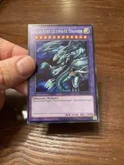 Yugioh Blue-Eyes Ultimate Dragon LCKC-EN057 Secret Rare NM - Image 5