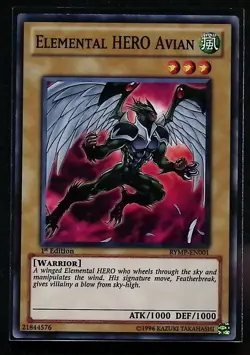 Elemental HERO Avian - RYMP-EN001 - Common - 1st Edition Yugioh - Image 1