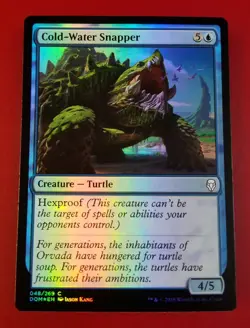 1x Cold-Water Snapper | FOIL | Dominaria | MTG Magic Cards - Image 1