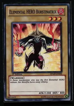 Elemental Hero Burstinatrix - RYMP-EN002 - Common - 1st Edition Yugioh - Image 1
