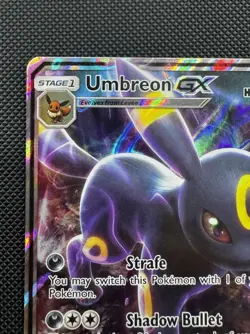 Umbreon GX Sun & Moon Base Set Ultra Rare Holo Card 80/149[NM] - Image 4