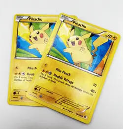 Pikachu 50/149 x2 2x Pokemon Cards Boundaries Crossed 2012 LP - Image 1